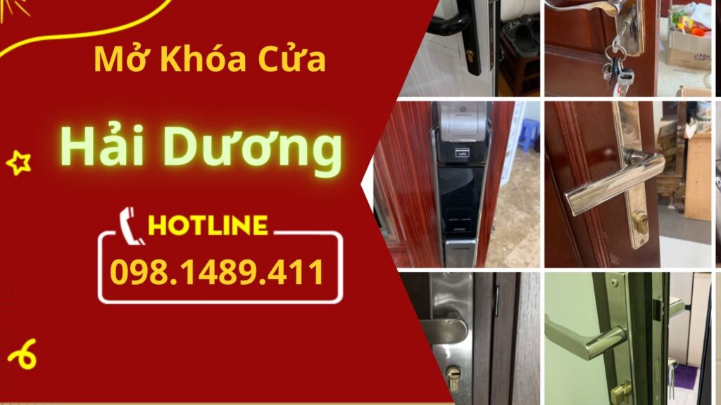 Mở khóa cửa tại Hải Dương