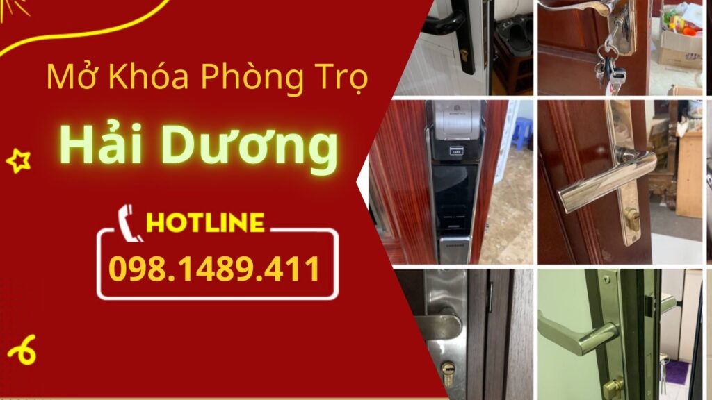 Mở Khóa Phòng Trọ Hải Dương