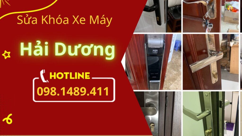 Sửa khóa xe máy Hải Dương