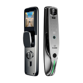 Lắp đặt Khóa Tự Động Kaimi KM16 Face ID Màu Titan tại Hải Dương