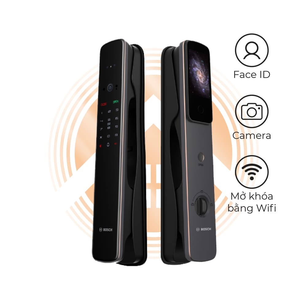 Công nghệ nhận diện khuôn mặt 3D trên Khóa Bosch EL800VF-EU cao cấp