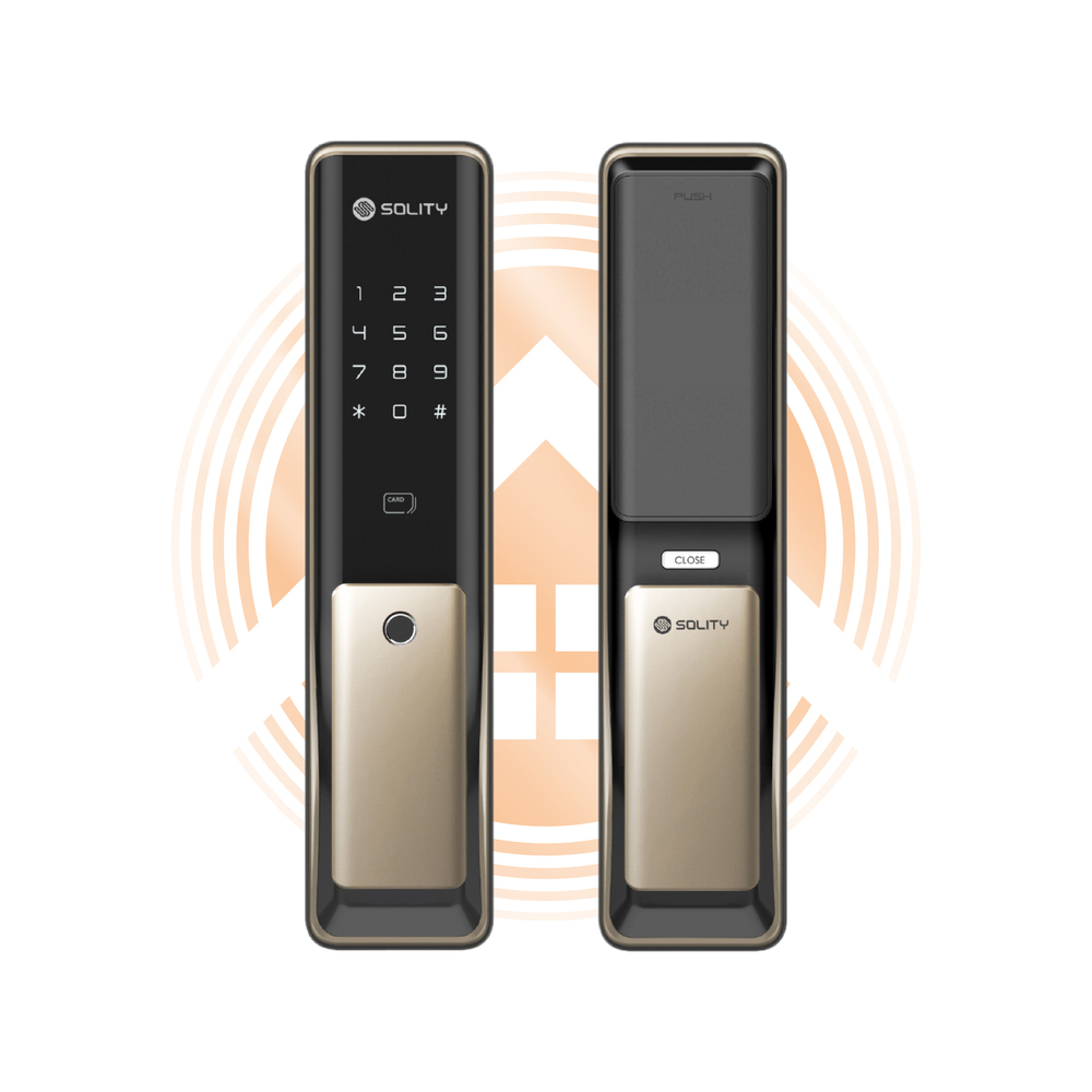 Khóa Vân Tay Cao Cấp Hàn Quốc Solity GP-6000BK Hải Dương