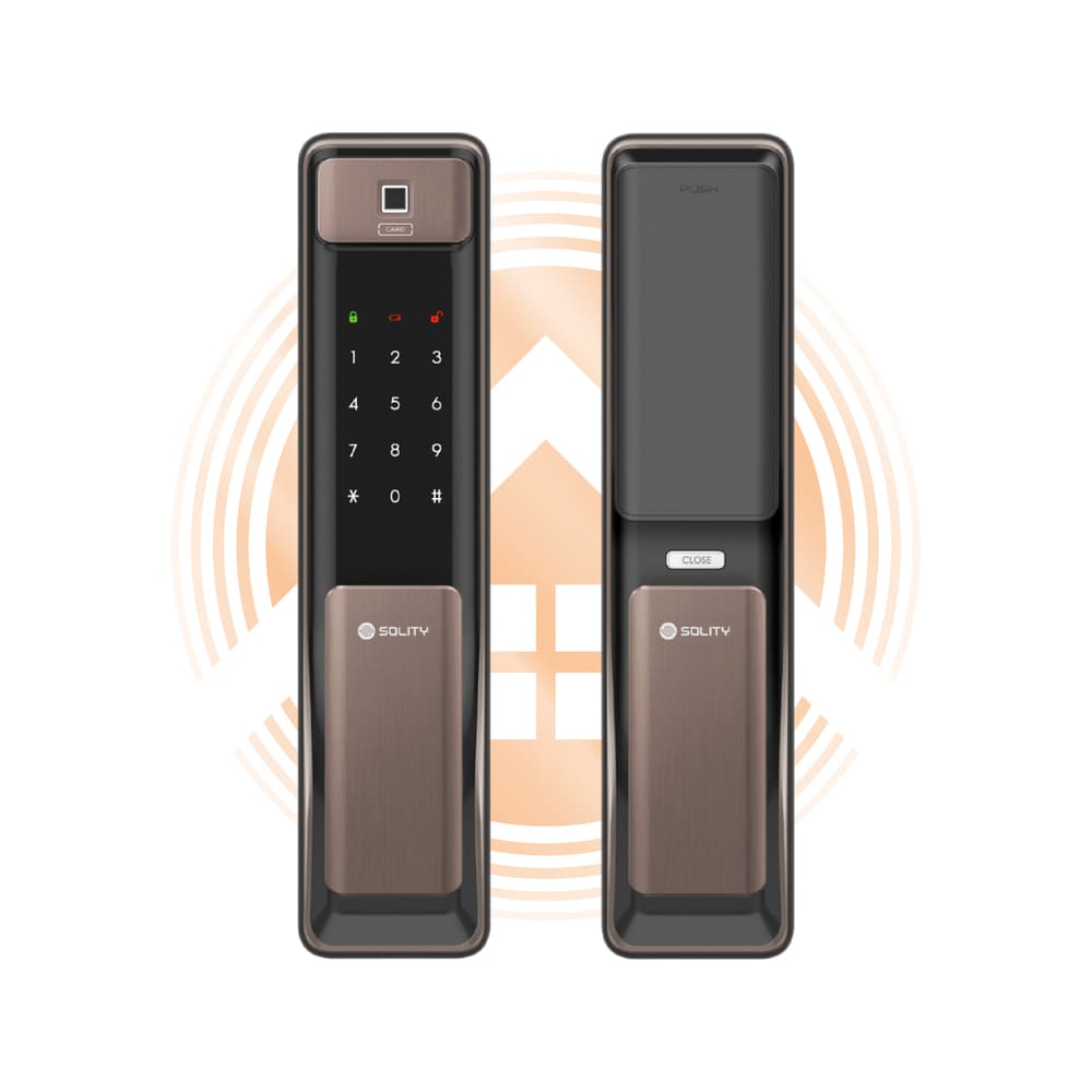 Lắp đặt Khóa Vân Tay Cao Cấp Solity GSP-2000BK Hải Dương