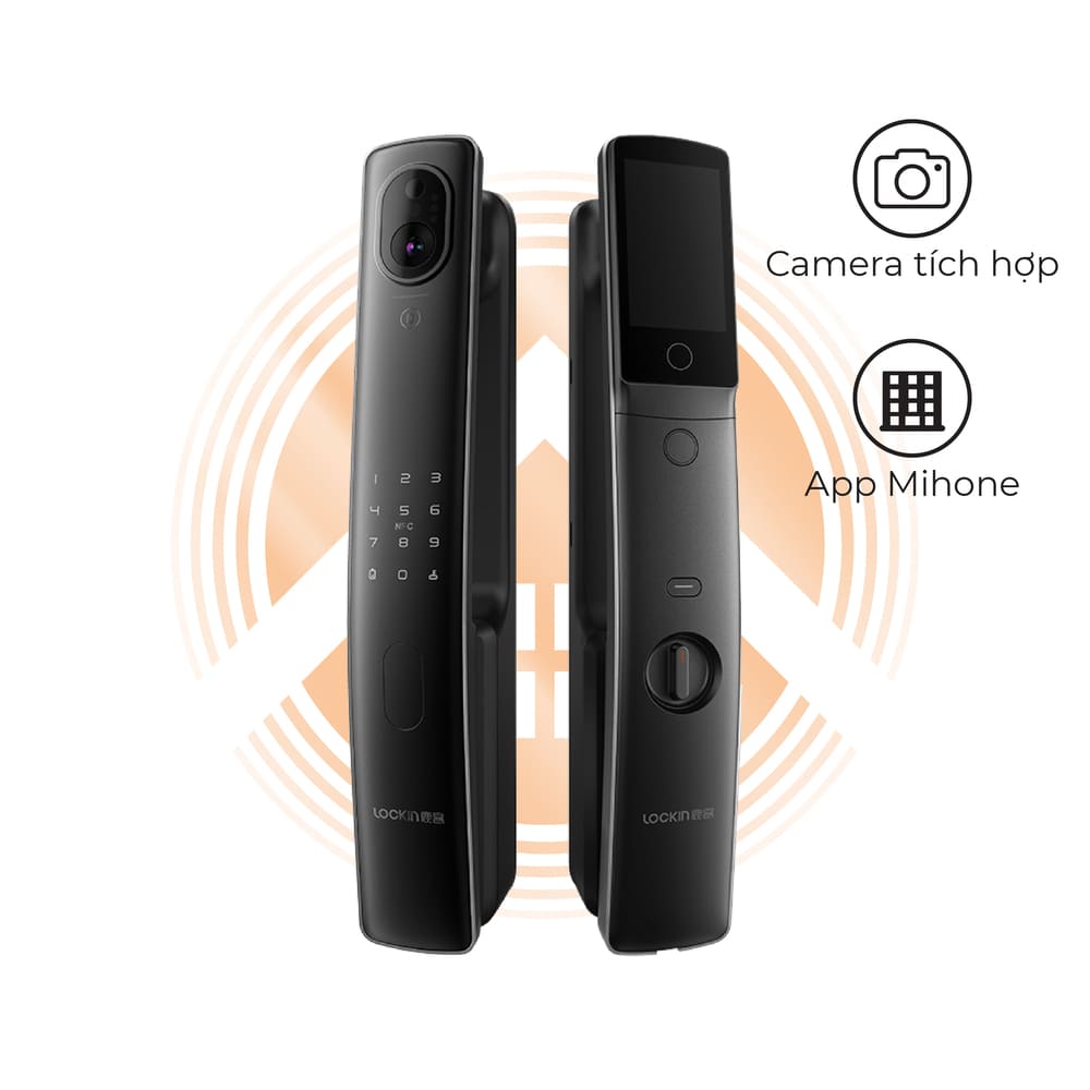 Khóa vân tay có camera Xiaomi Lockin S50M Pro