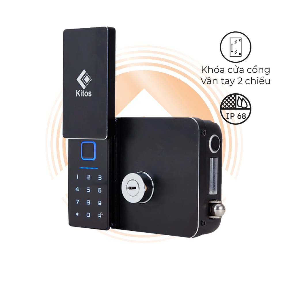 Khóa Kitos DLS8 CNC chính hãng Hải Dương