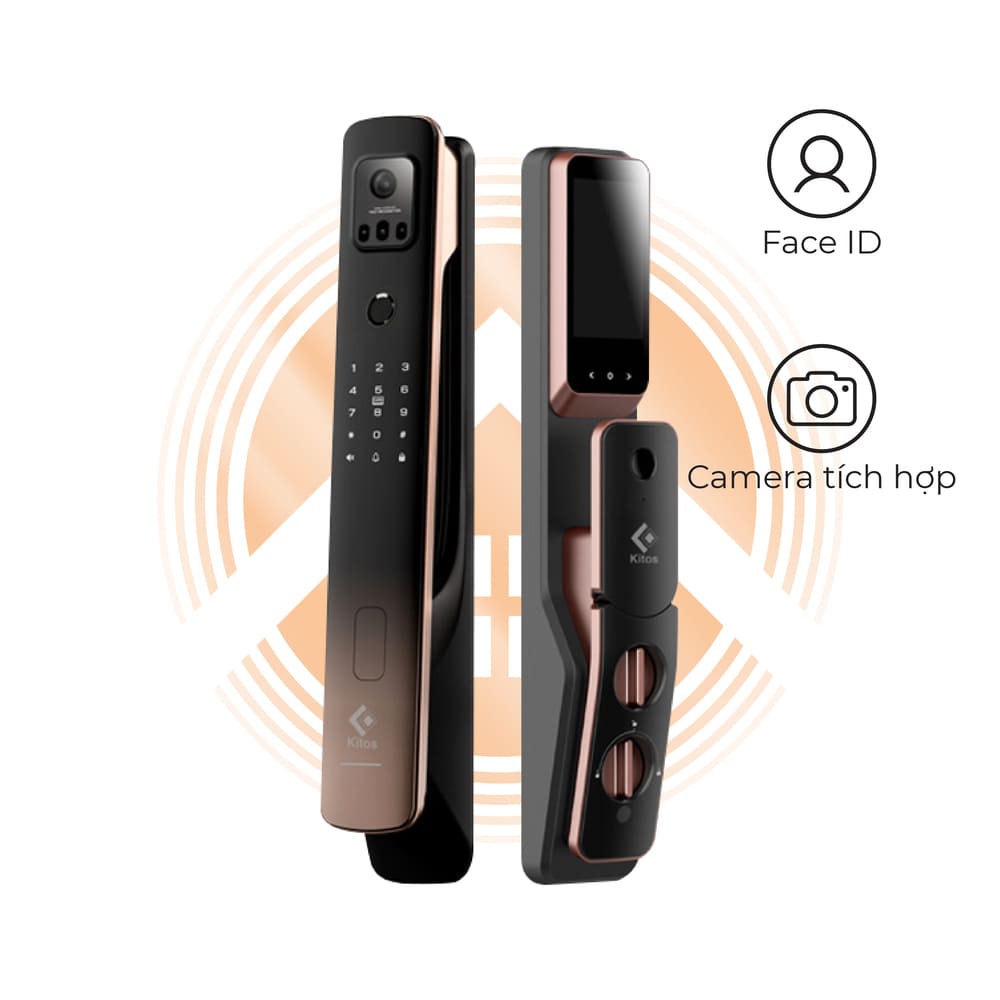 Lắp đặt Khóa Cửa Kitos 3D Face X-New tại Hải Dương