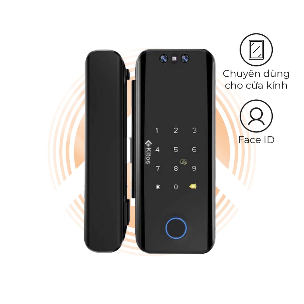 Khóa Kitos KT-GL30 Face ID tay gạt tại Hải Dương