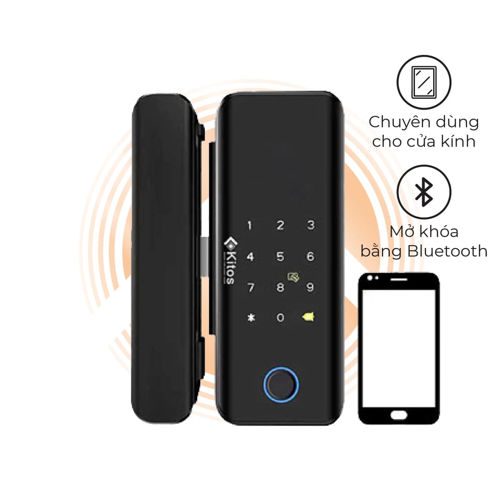 Lắp đặt khóa Kitos KT-GL30 Pro tại Hải Dương